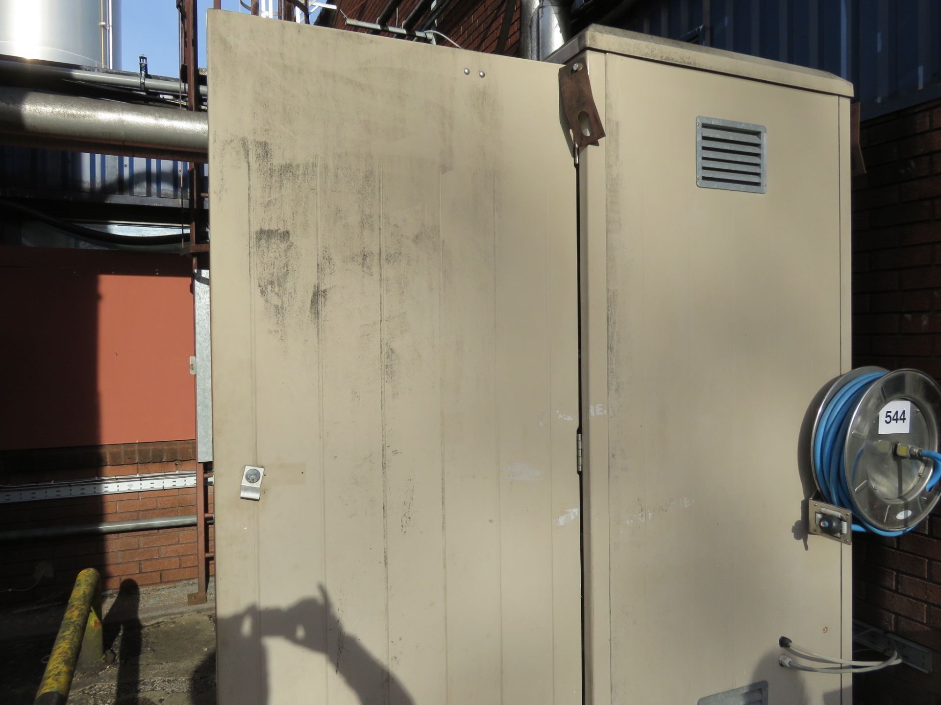 Water Softening Plant in its own metal cabinet, complete with bags of salt. Lift Out £80