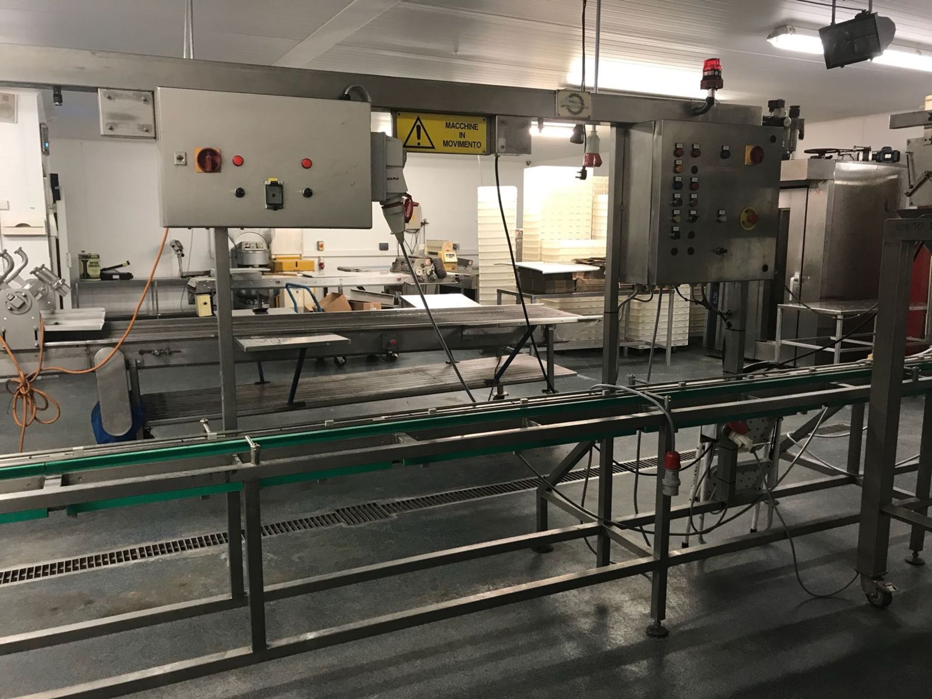 pot filling line. Marinating drum/incline conveyor /weigher/ de nester/ indexing line - Image 5 of 6