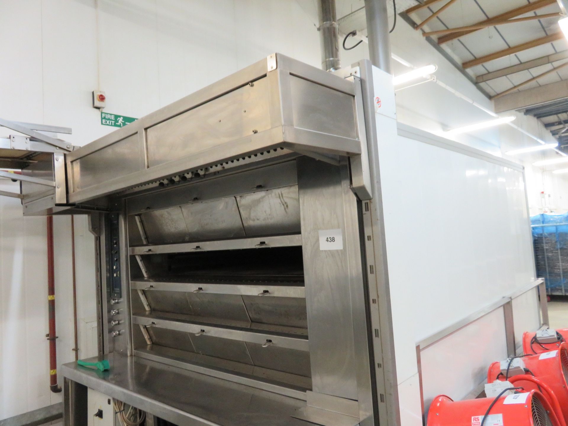 Polin Stonebake Oven with 6 Setter boards. Lift out charge £300