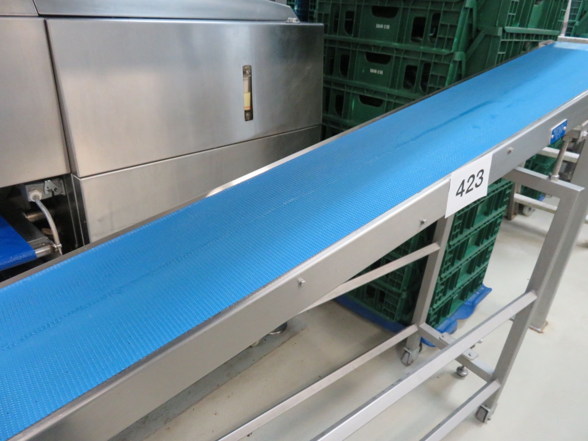 Incline Conveyor in at 800mm, out at 1300mm. Lift out charge £30 - Bild 2 aus 2