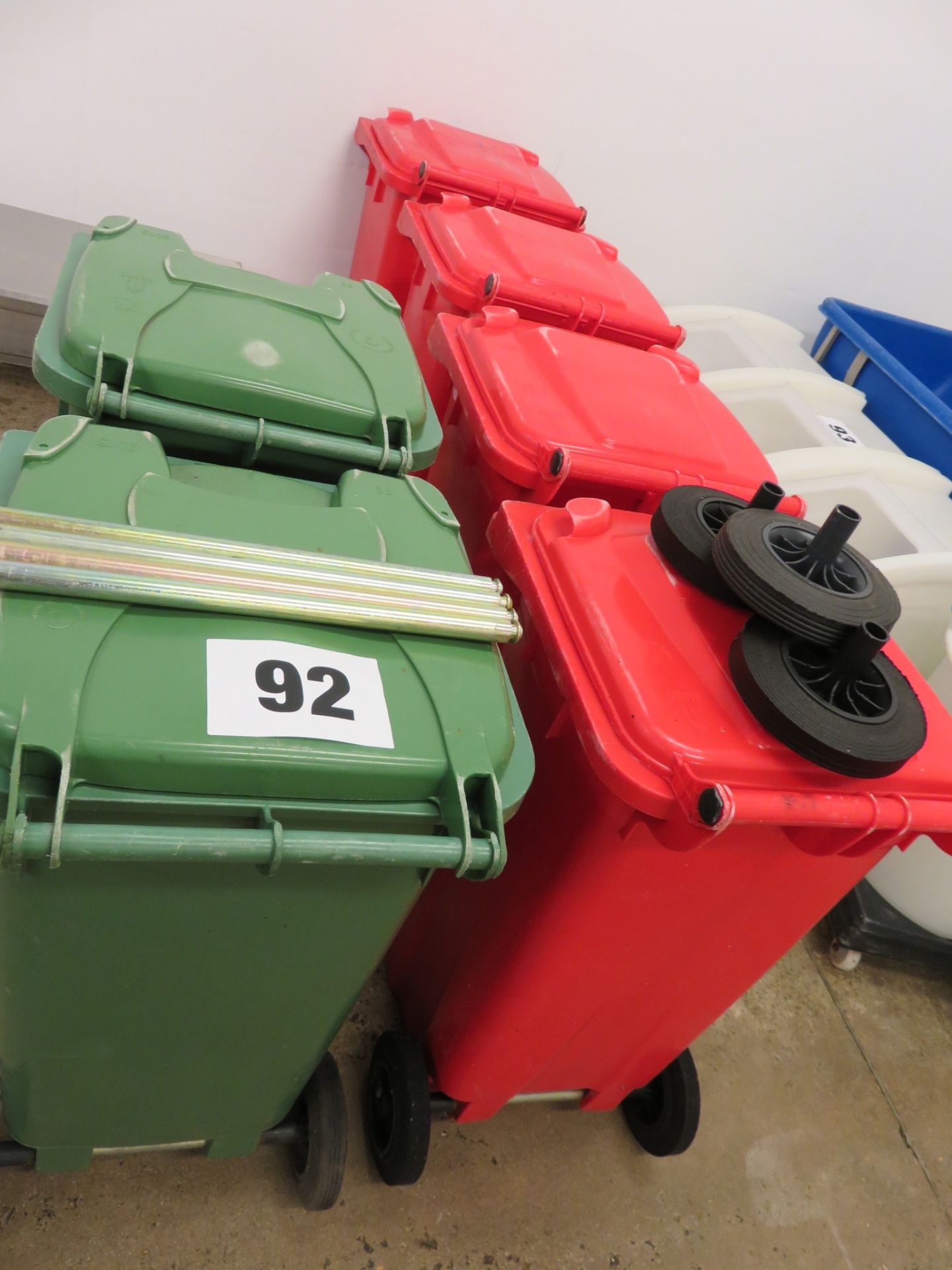 6 Wheelie Bins. Lift Out £15