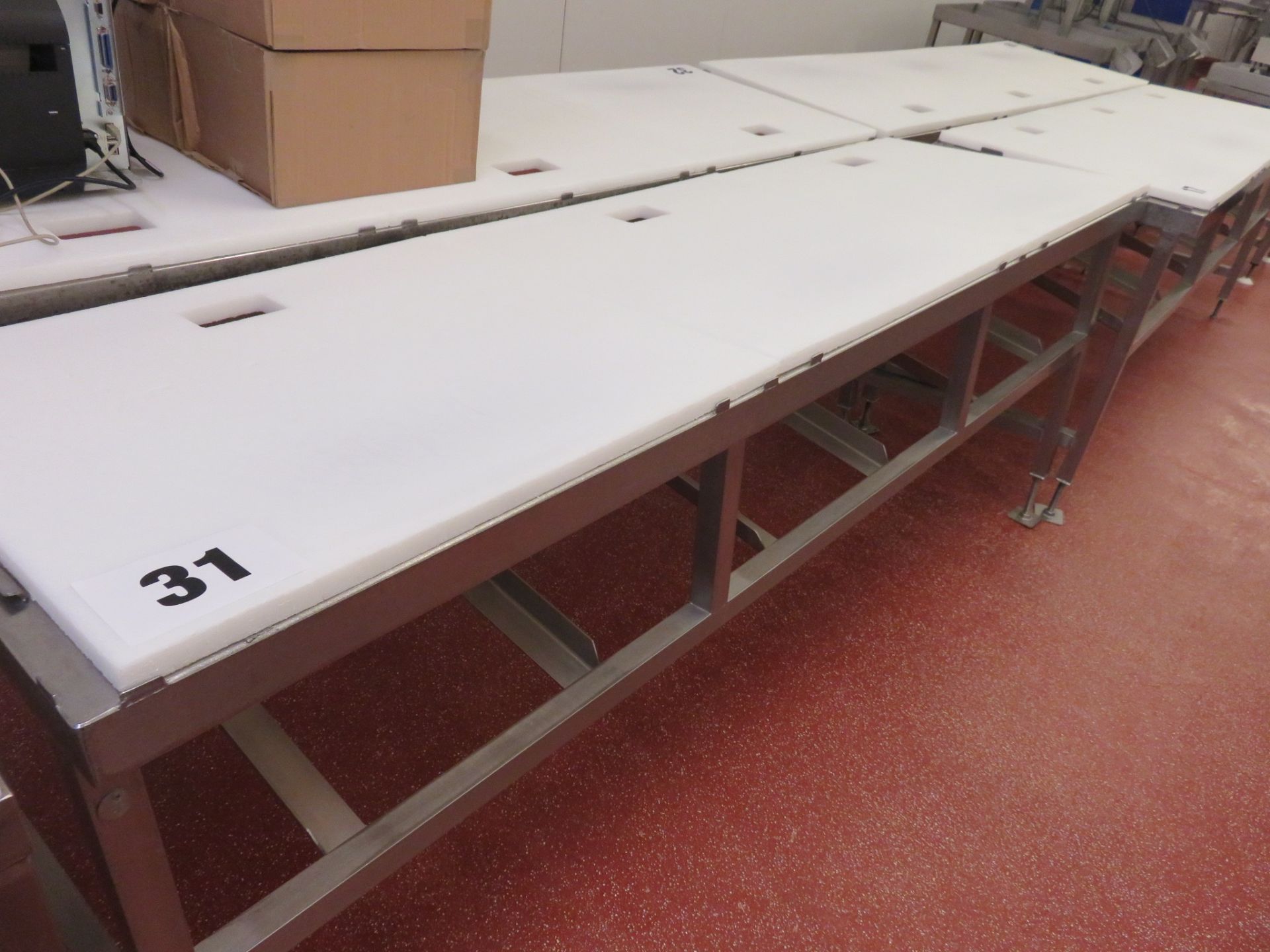 Cutting Table. 2.4 metres x 700mm wide. Lift Out £20