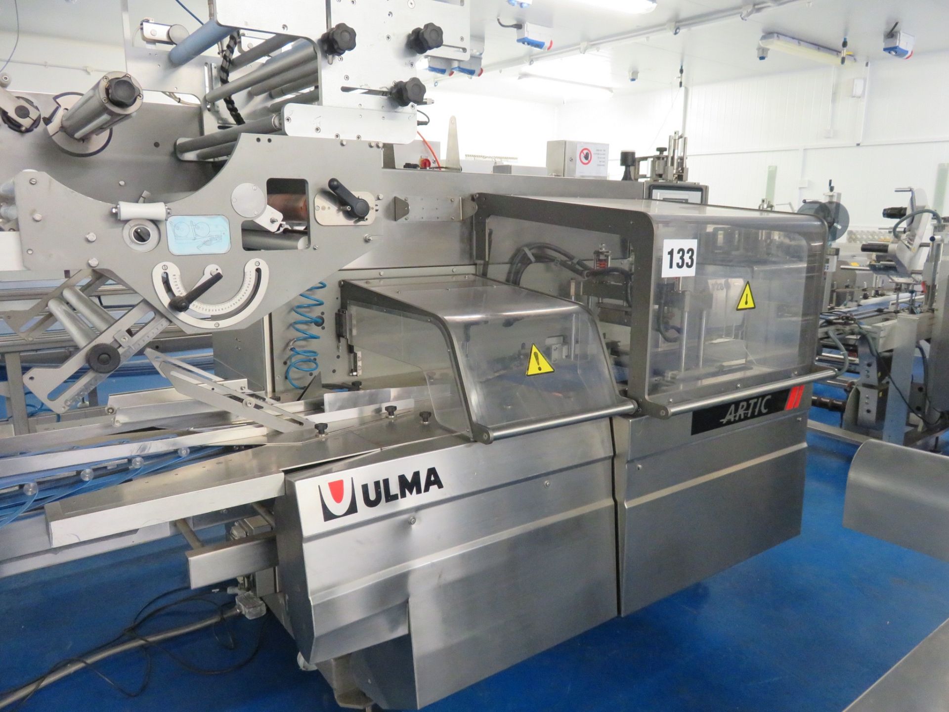 Ulma model Arctic Flow-wrapper. 2010. Totally S/s. Adjustable box. PEC. Box motion LO £200 - Image 5 of 10