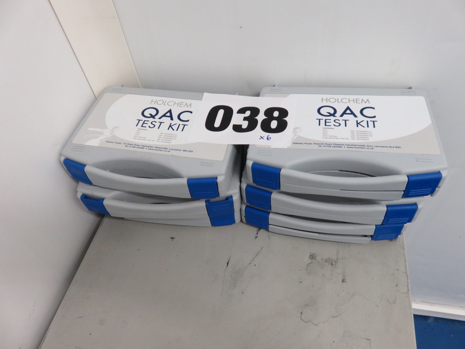 6 x Holchem Qac Test kits. LO £5
