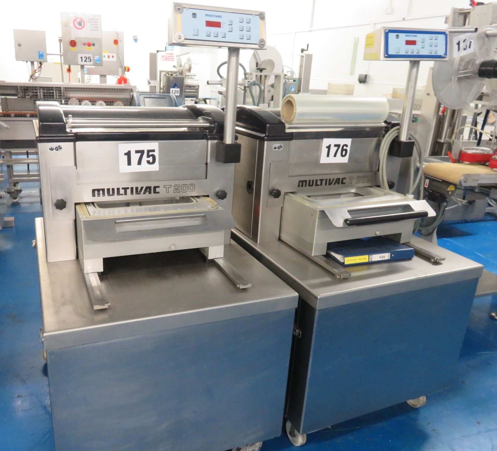 Multivac T200 Tray Sealing machine. Die size approx 345 x 190mm. LO £40 - Image 2 of 5