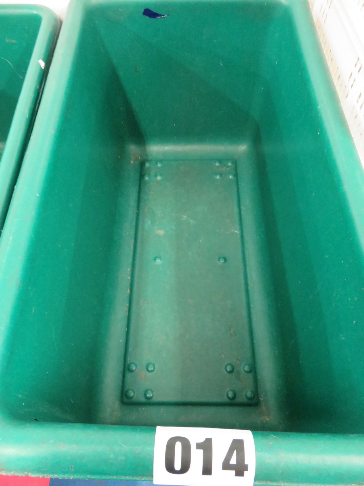 Mobile green bin aprox 1200 x 600 x 650mm deep. LO £5 - Image 2 of 2