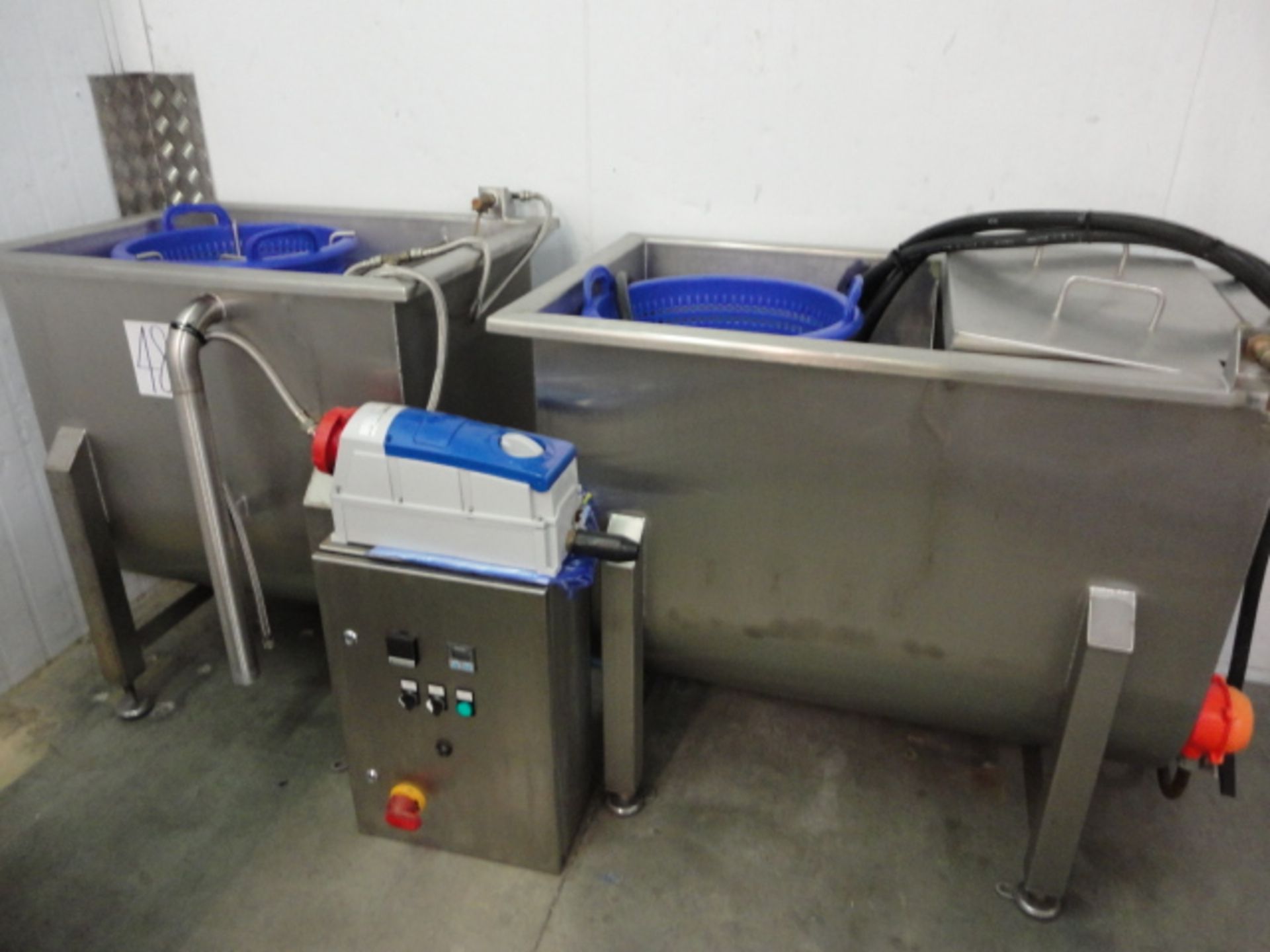 Dodman 200 litre. Model DL1348 Blanch/Rinse system. Totally s/s. LO £20 - Image 2 of 3