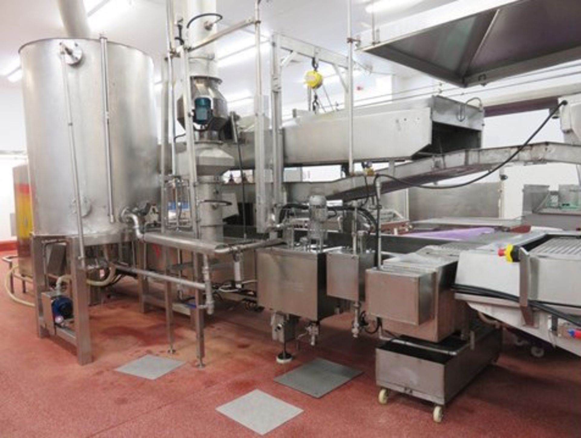 Koppens Fryer. 900mm belt width. 6 meter frying length. Electric. Exhaust Filteration. Gantry. S/ - Bild 2 aus 6