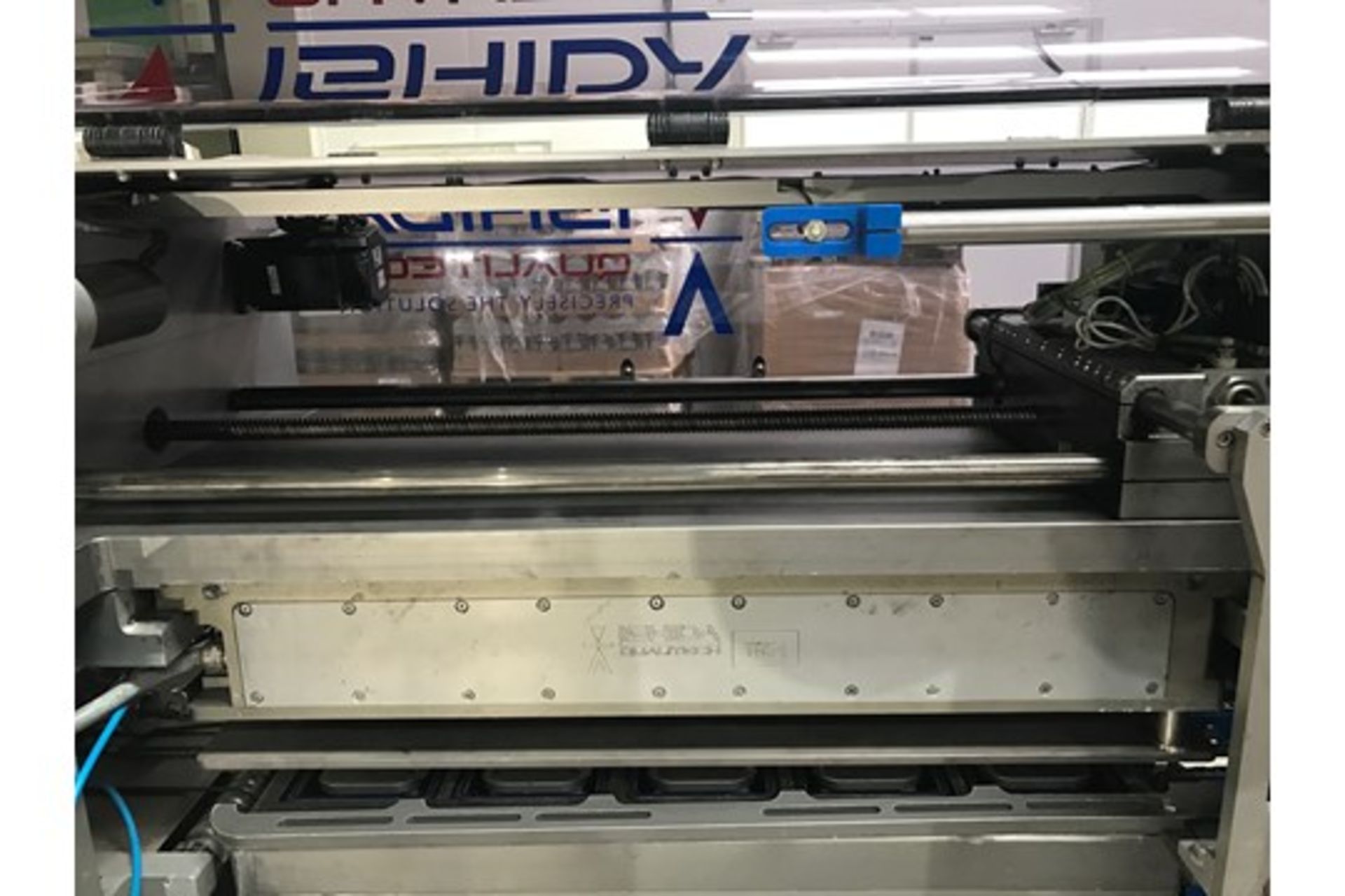 Ishida Qualitech, tray sealing machine. 5 impressions (5 trays at once). LIFT OUT £35 - Image 9 of 11