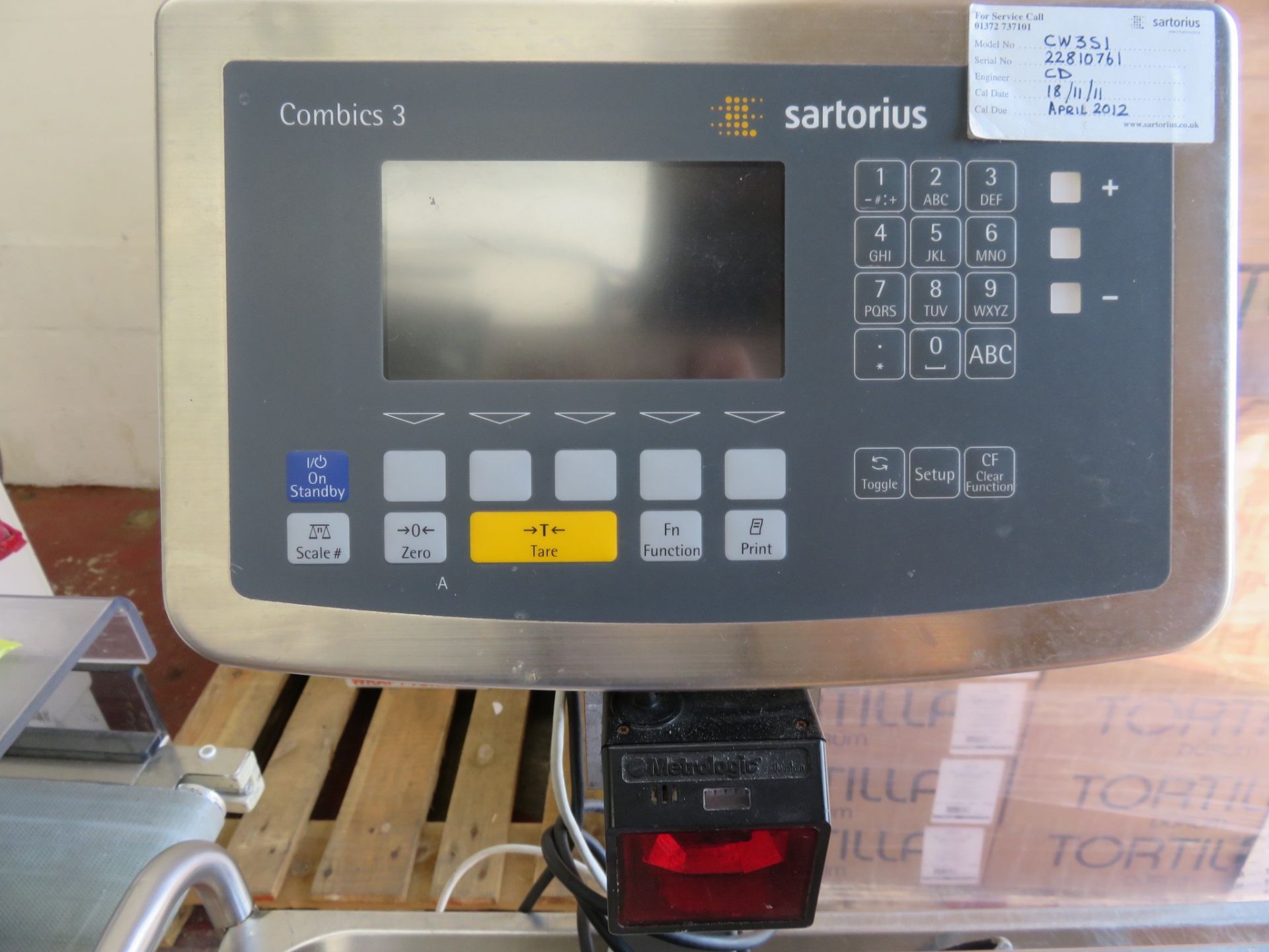 Sartorius Scale, table top.Lift out £5 - Image 2 of 3
