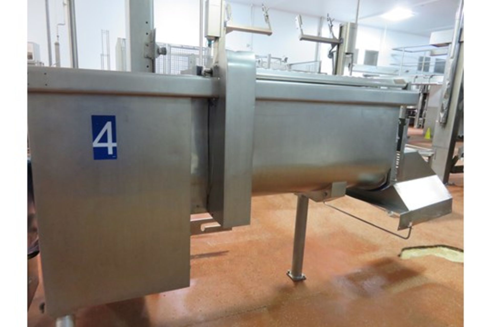 Risco 750 litre Twin Shaft Mixer S/s Full process controls. Lift Out £100 - Bild 4 aus 6