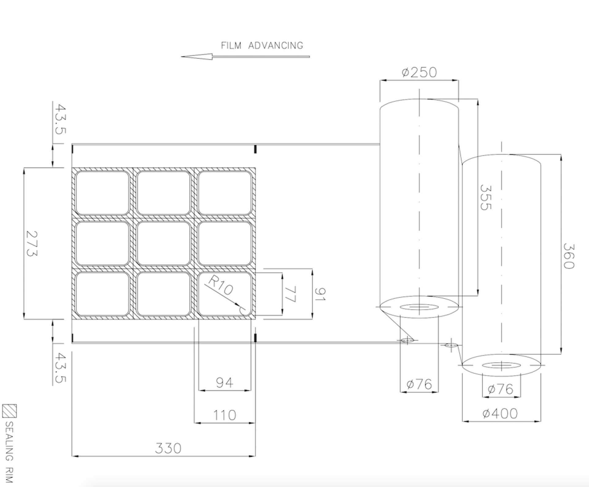 Ilpra Formpack F1 Thermoformer. Year 2012. 3 Across - Image 7 of 7