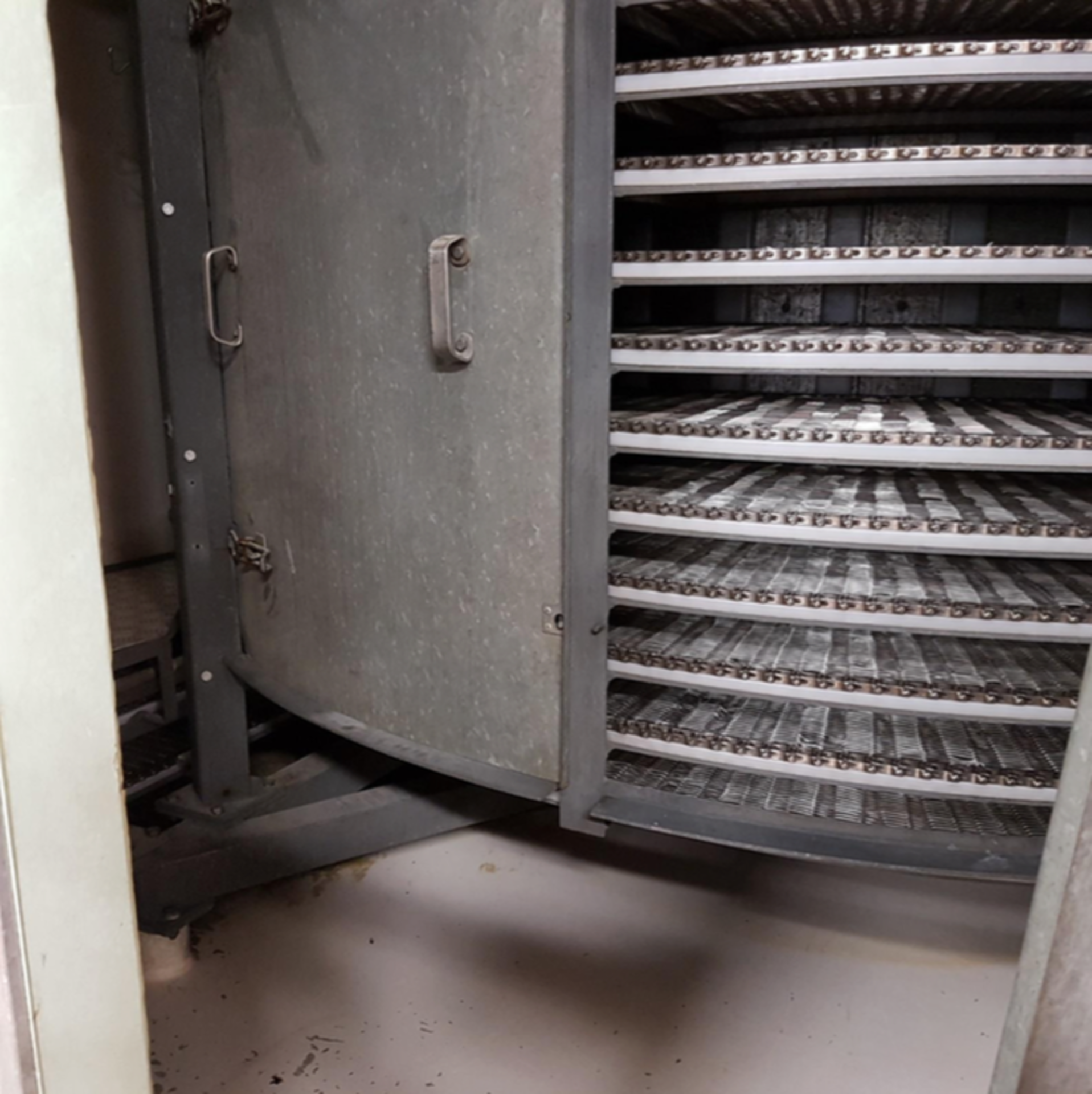 Frigoscandia Midget sprial freezer. 24 tier. 400mm s/s belt width. 60m pitch. skid mounted + box - Image 4 of 10