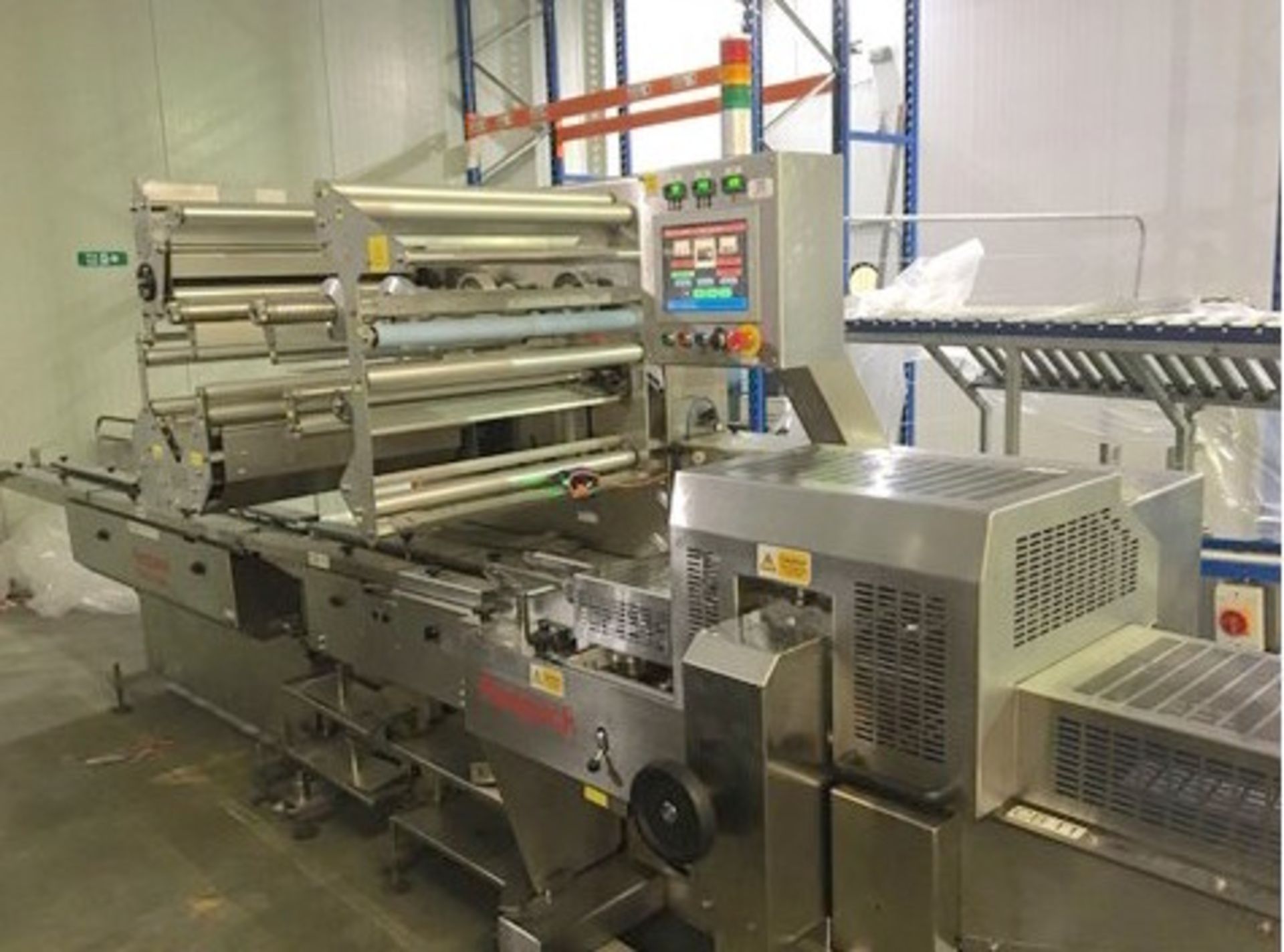 Redpack P325E Flow-wrapper with phase feeder, twin spooling, carry over system. PEC for pre printed. - Bild 2 aus 14