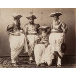 India.- Scowen (Charles T.) and others Sinhalese portraits, 1880s.