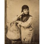 Egypt.- Brothers (Zangaki, active 1870s-1890s) Fellah Woman, Egypt, 1880s.