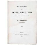 Castellani Giovanni Battista. Dell'allevamento dei bachi da seta in China fatto ed osservato sui …