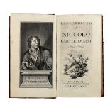 Forteguerri Niccolò. Ricciardetto... Tomo primo [-secondo]. In Lucca: 1766.