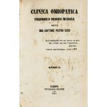 Cogo Pietro [diretto da]. Clinica omiopatica periodico medico mensile. Anno I [-V]. Padova: …