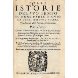 Giovio Paolo. Delle istorie del suo tempo... tradotte da M. Lodovico Domenichi, Prima [-seconda] …