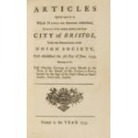 Bristol.- Articles Agreed upon by us Whose Names are hereunto subscribed, Freeman of the ancient, …