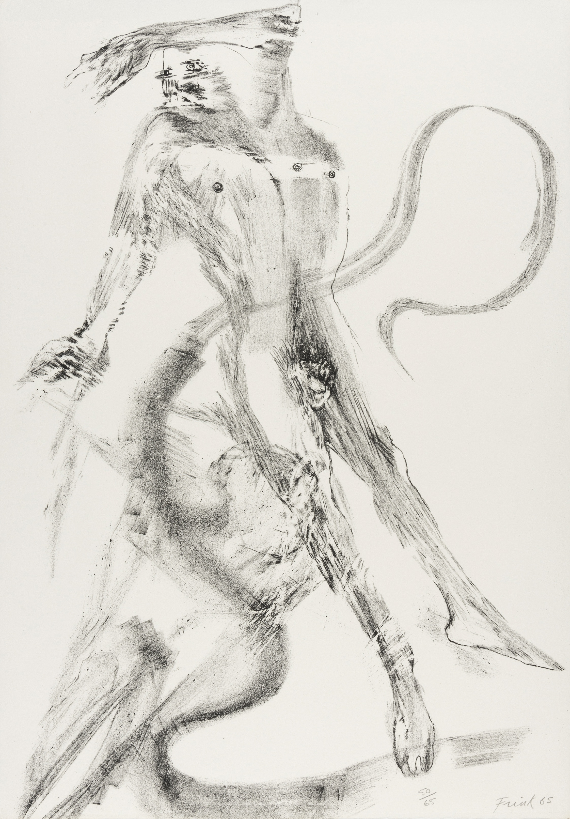 Elisabeth Frink (1930-1993) Spinning Man V (Wiseman 6)