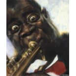 Sebastian Kruger (b.1963) Satchmo PP