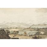 Medway to Pamplona.- Pringle (Major I.W.) An album of watercolours illustrating a journey from …