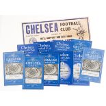 Sport.- Football.- Chelsea.- , a very good group of over 80 Chelsea programmes and related …