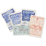 Sport.- Football.- Liverpool & Everton.- Liverpool v Everton, Saturday, February 5th, 1949; and 4 …