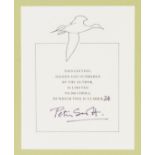 Scott (Peter) Observations of Wildlife, first edition, number 24 of 200 copies signed by the …