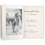 Whyte-Melville George John. Songs and verses and the true cross... Illustrated by S.E. Waller. …