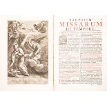 Chiesa cattolica. Missale Romanum ex decreto sacrosancti Concilii Tridentini restitutum Sancti Pii …