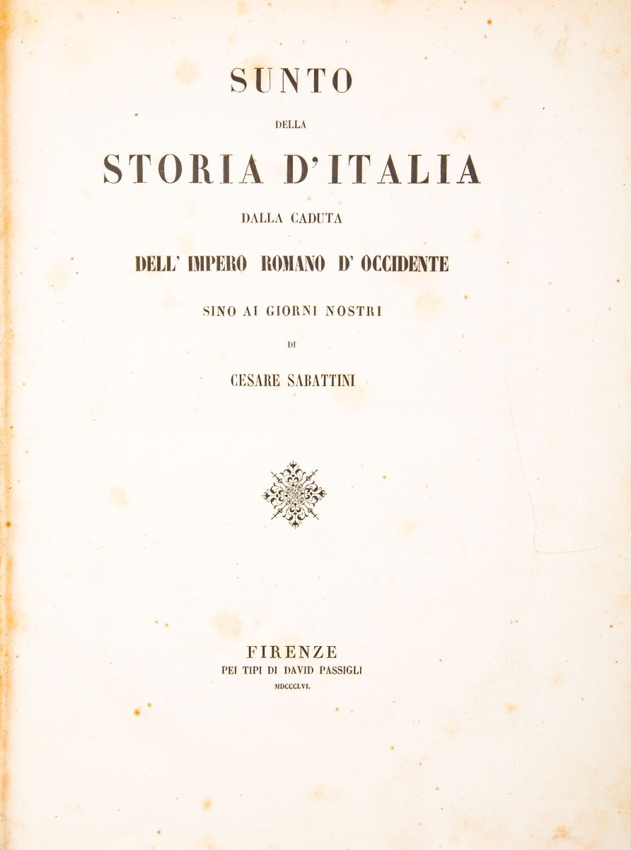 Galleria storica dell'Italia contenente in cento intagli miniati i fatti più notabili avvenuti nel … - Image 4 of 10