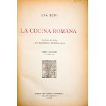 Boni Ada. La cucina romana. Contributo allo studio e alla documentazione del folklore romano. …