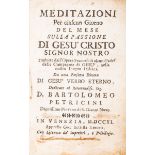 Religione. Devozionali. Lotto di 2 opere. Meditazioni per ciascun giorno del mese sulla passione …