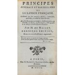 Wailly Noel Francois (de). Principes généraux et particuliers de la langue française, confirmés …