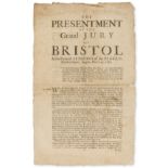 Bristol.- Law.- Presentment (The) of the Grand Jury of Bristol at the General Sessions of the …