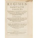 Health.- [Joannes de Mediolano.] Regimen sanitatis Salerni, by Barnard Alsop...sold by John …