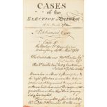 Sussex, Legal.- [Legal Cases and Precedents], manuscript in at least two hands, in neat legal …