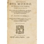 Denores (Jason) Breve Trattato del Mondo et delle sue parte, Venice, Andrea Muschio, 1571.