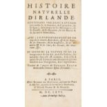 Ireland.- Boates (Gerard) Histoire Naturelle d'Irlande, first French edition, 1666.