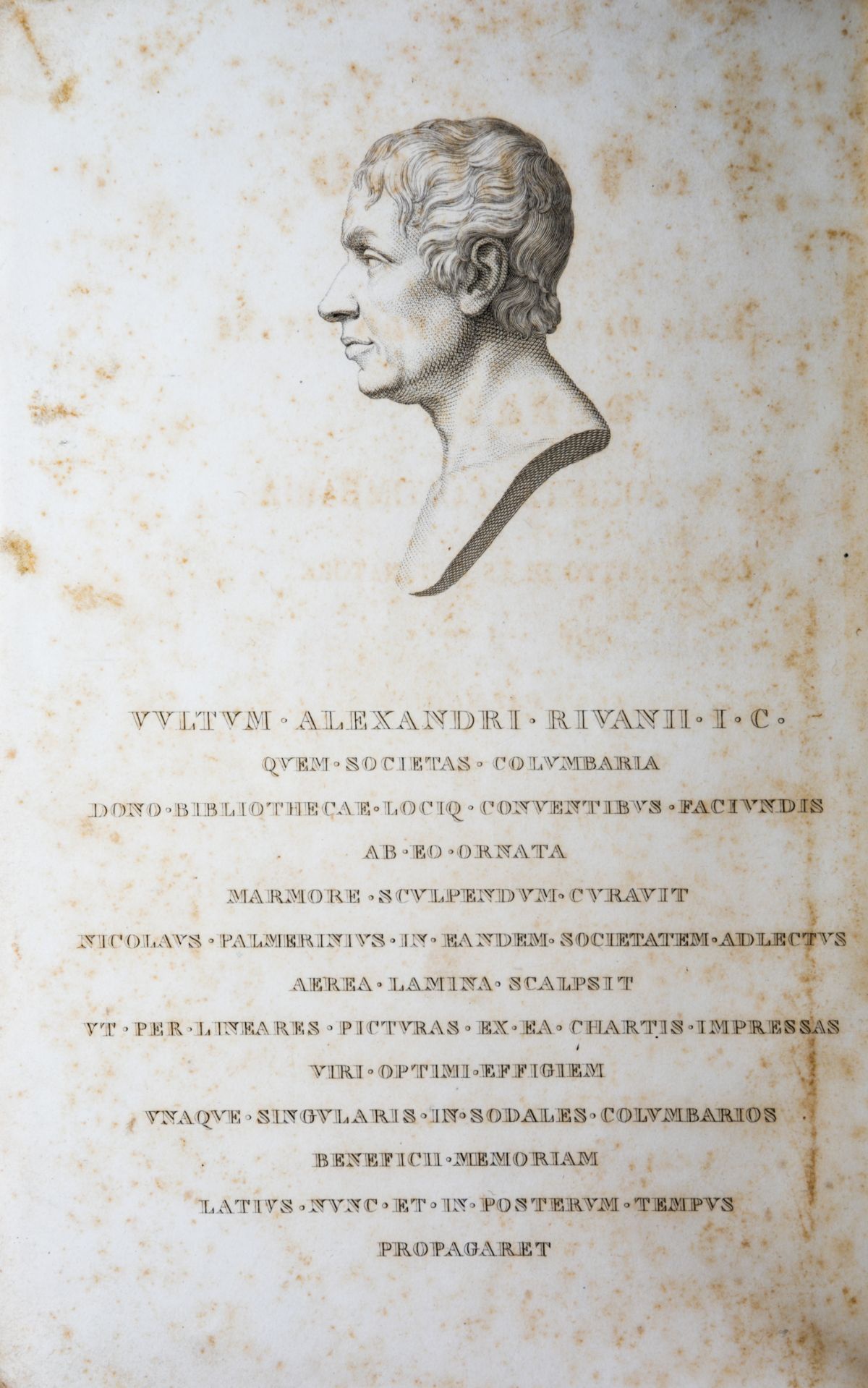 Biblioteca Rivani. Catalogo della libreria di Alessandro Rivani donata alla Società Colombaria … - Image 2 of 5