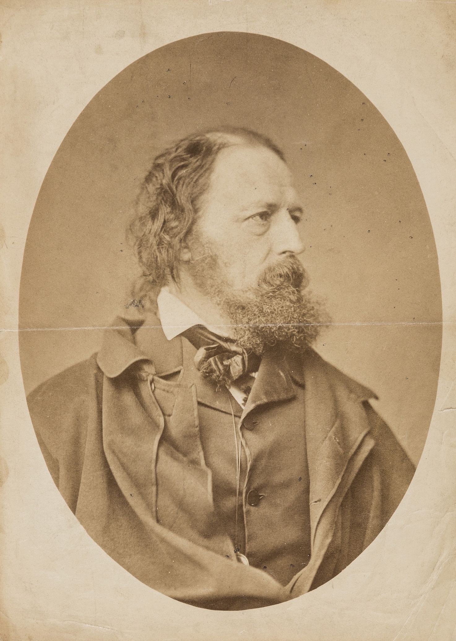 Unknown photographer, Lord Tennyson, 1880s