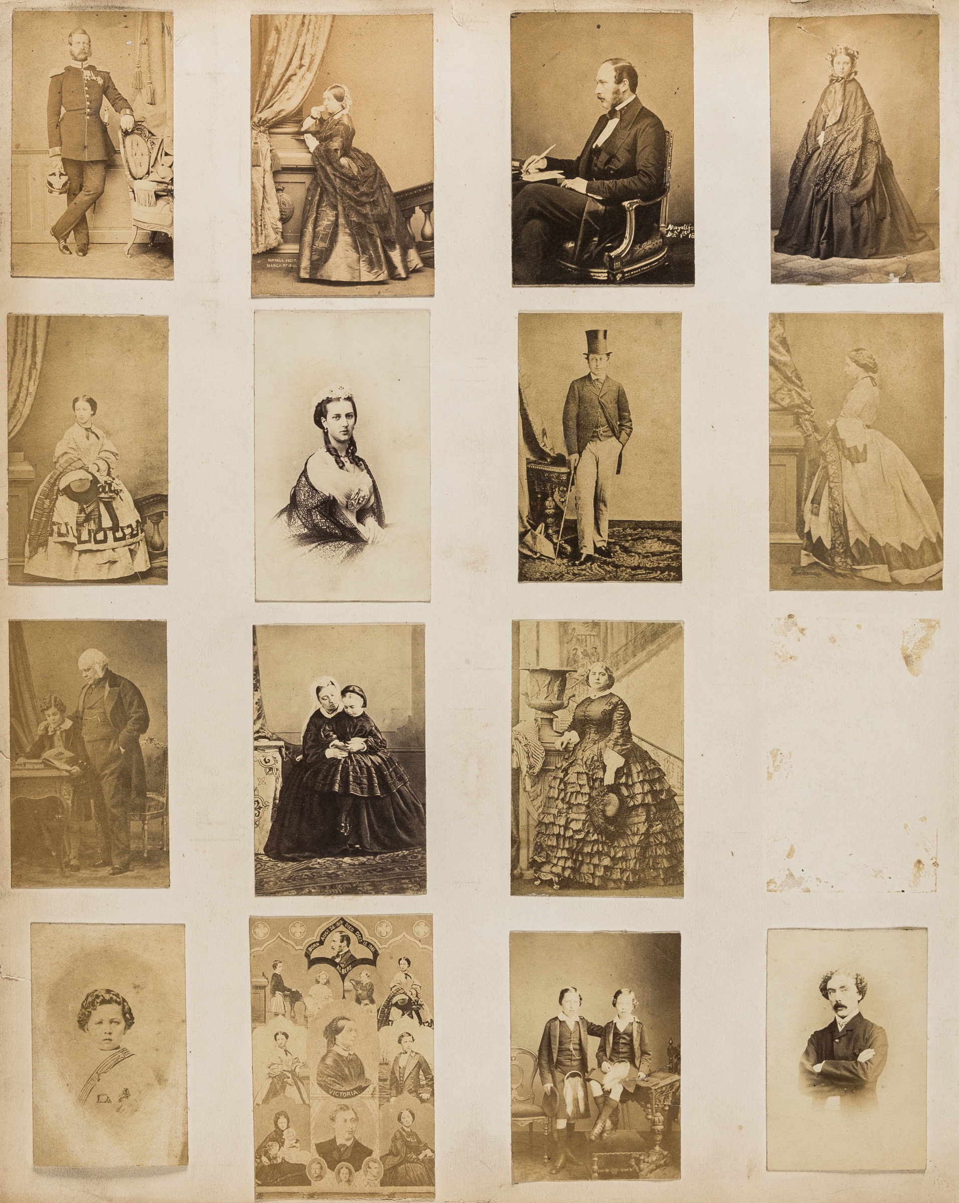 Unknown photographer, A group of actors and celebrities portraits, 1880s - Image 4 of 4