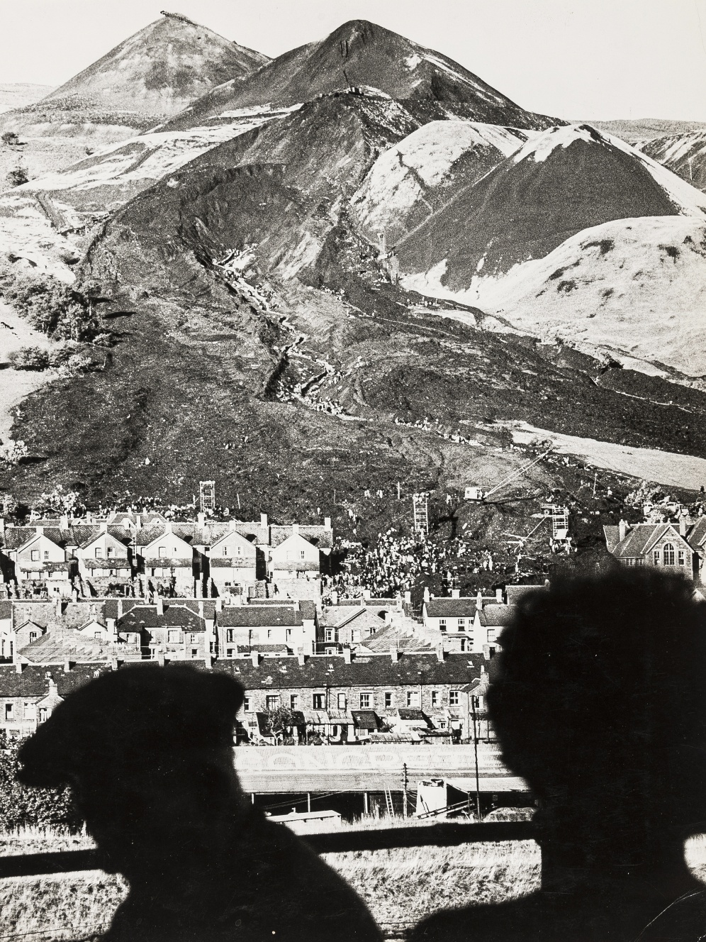 Peter Johns (active 1950s-1970s) Aberfan, Funeral Day, 1960s-70s