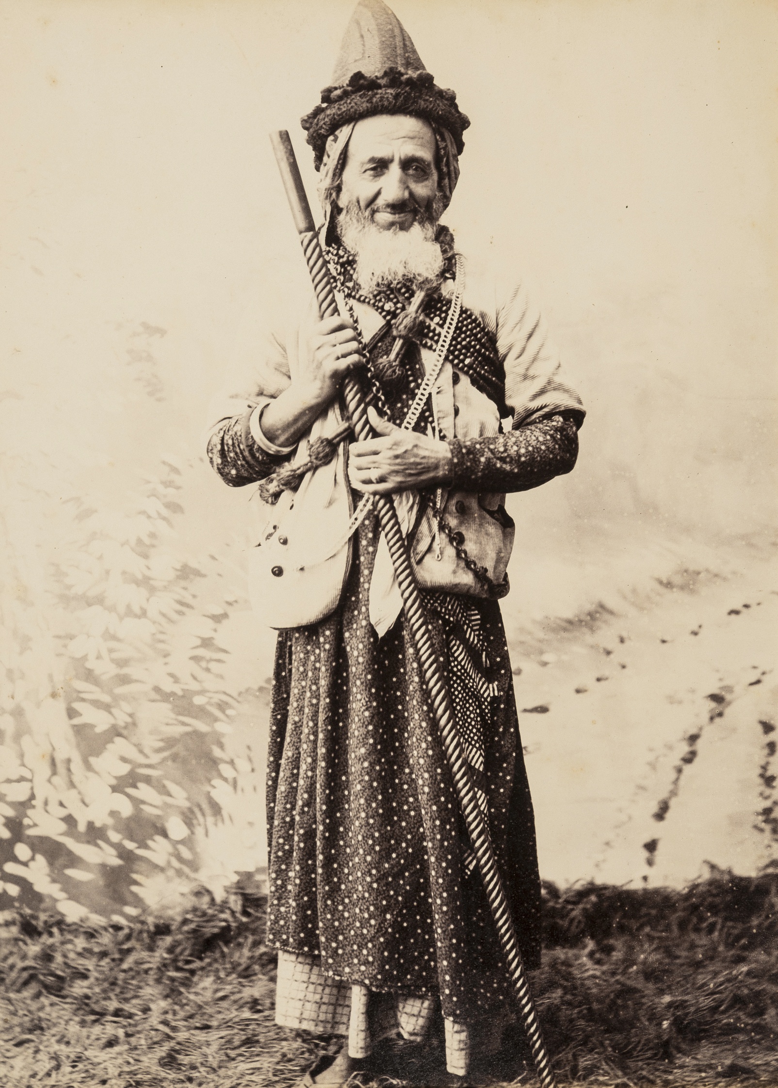 India.- Johnston & Hoffman, active 1870-1918) Brahmin Priest, 1880s.