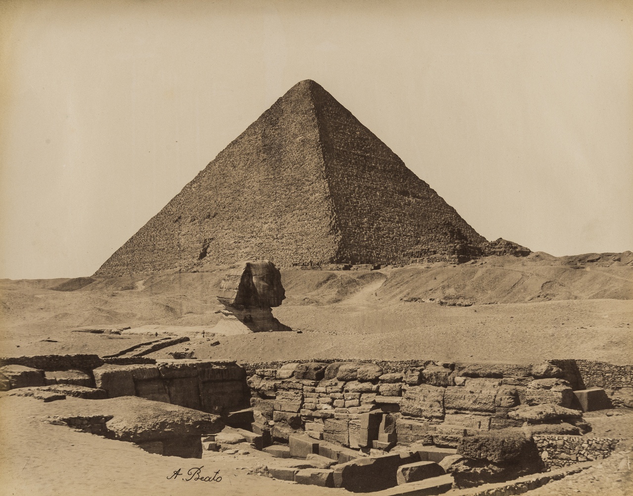 Antonio Beato (1825-1906) Egypt, 1880s - Image 2 of 6