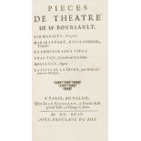 Elzevier.- Boursault (Edmé) Pieces de Théâtre , Paris, Chez Jean Guinard, 1694; and 4 others, …