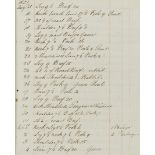 Cookery provisions.- [?Provisions for a country house or institution], manuscript, 1850-58; and a …